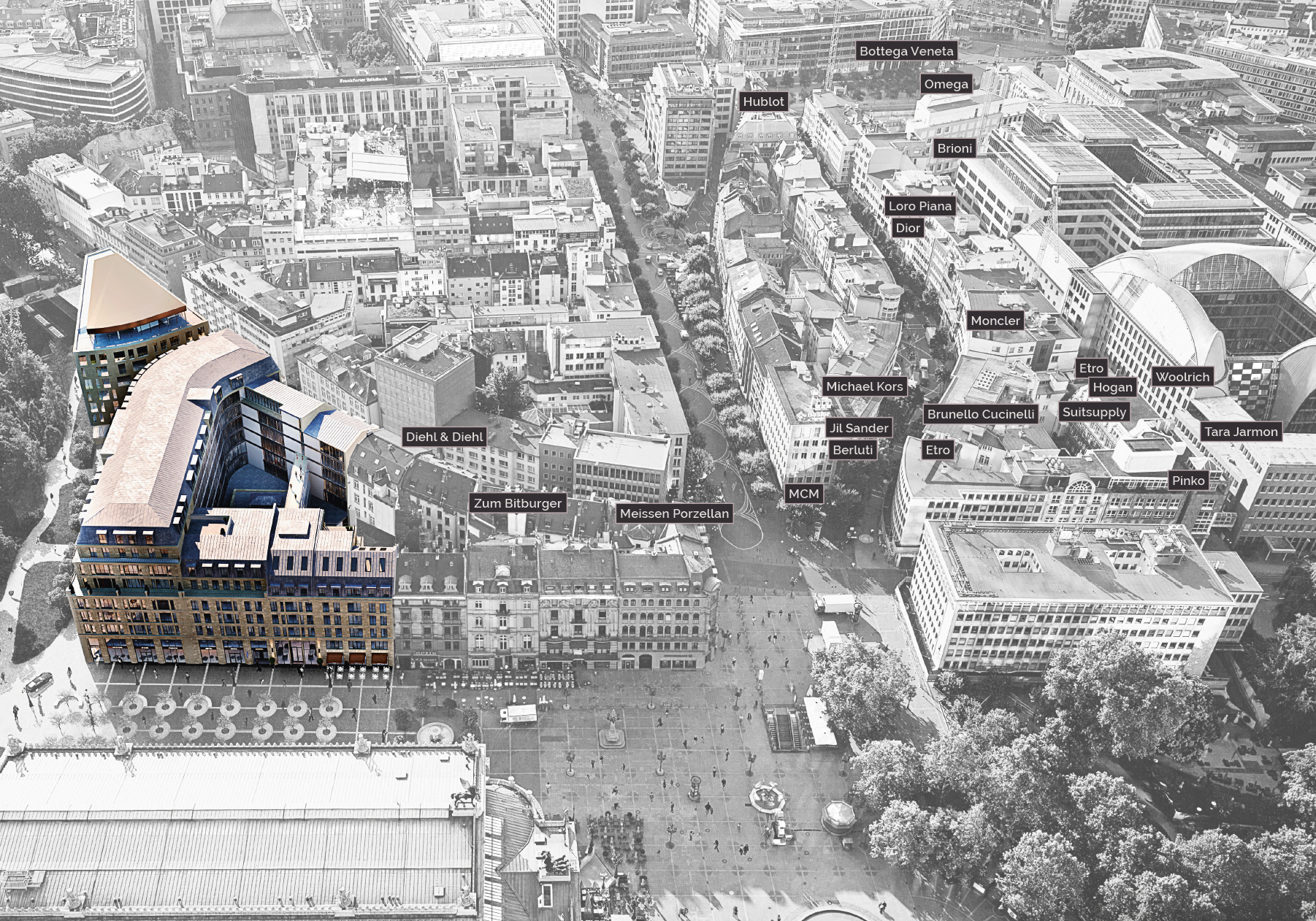 Opernplatz Retail Map